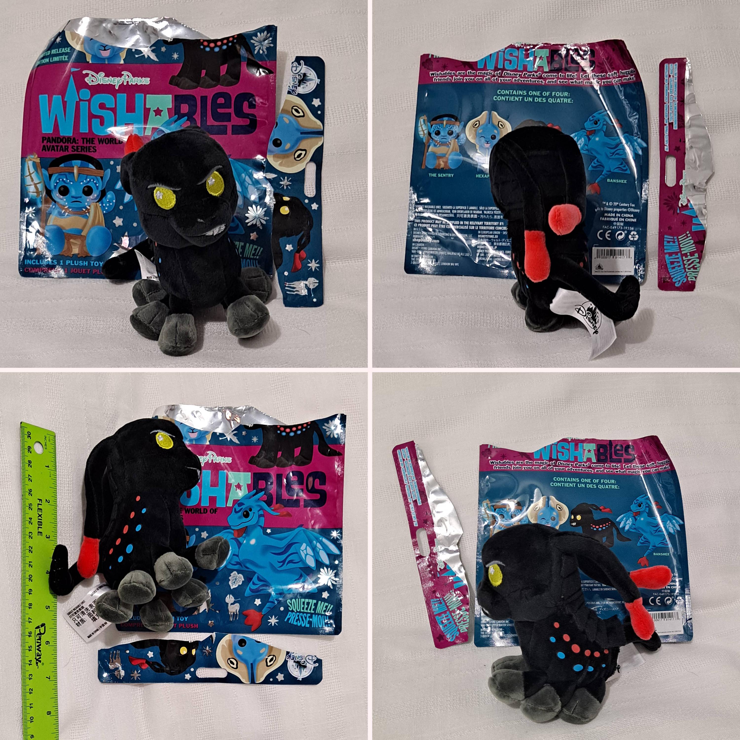 New Retired Disney Parks Wishables Bag Pandora Avatar Banshee