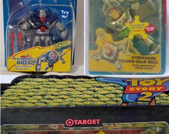 1999 Mattel Hot Wheels Toy Story 2 Chase N Crash Racing Set - New