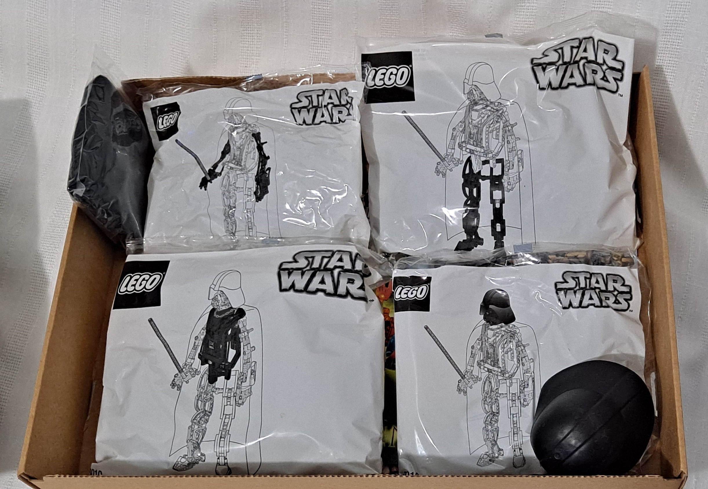 STAR WARS レトラセット 転写シート Part2&3 未使用 おまけ付 2002 New Retired Vintage Star Wars Lego Technic 8010 Darth Vader
