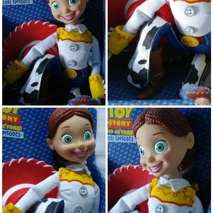 Disney Pixar Hasbro Toy Story & Beyond Cowgirl Jessie Bullseye Horse Astronaut Buzz Lightyear Figure Cuddle Doll Vintage Retired New Package image 10