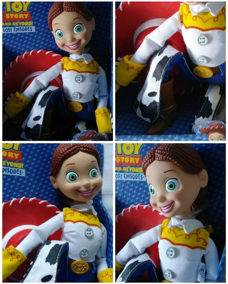 Disney Pixar Hasbro Toy Story & Beyond Cowgirl Jessie Bullseye Horse Astronaut Buzz Lightyear Figure Cuddle Doll Vintage Retired New Package image 10