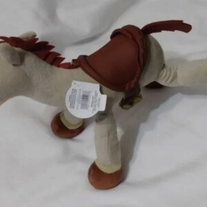 Vintage Nuevo con etiquetas Disney Pixar Toy Story Tamaño básico Buzz Lightyear Disney Store o muñeco de peluche articulado Bullseye the Horse Exclusivo del parque imagen 7