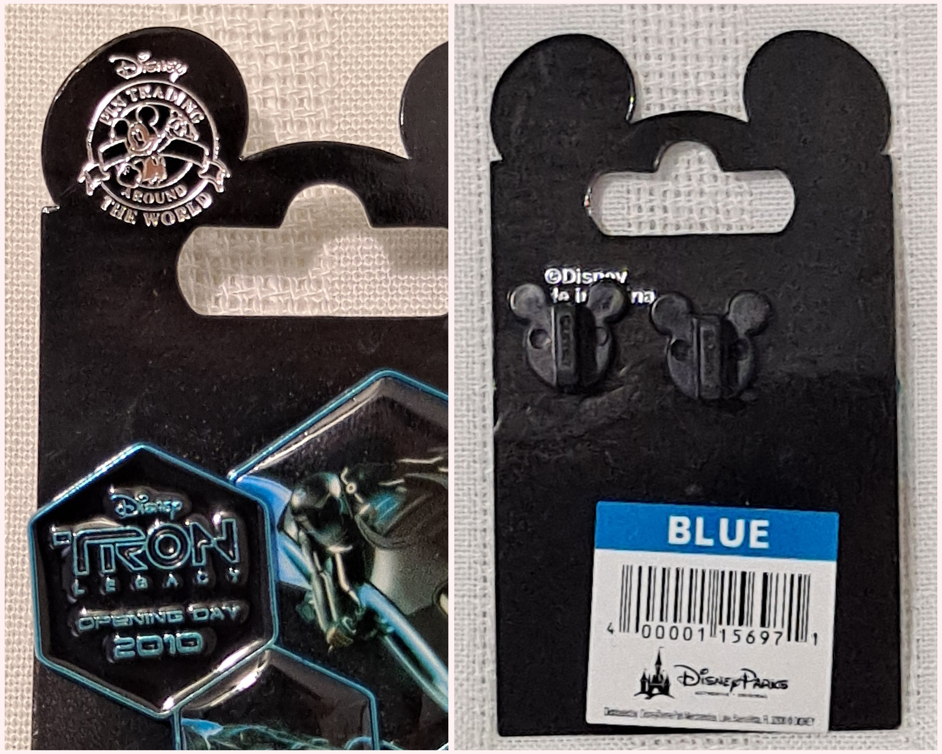 New 2010 Opening Day Disney Tron Legacy Light Cycle Hexagon