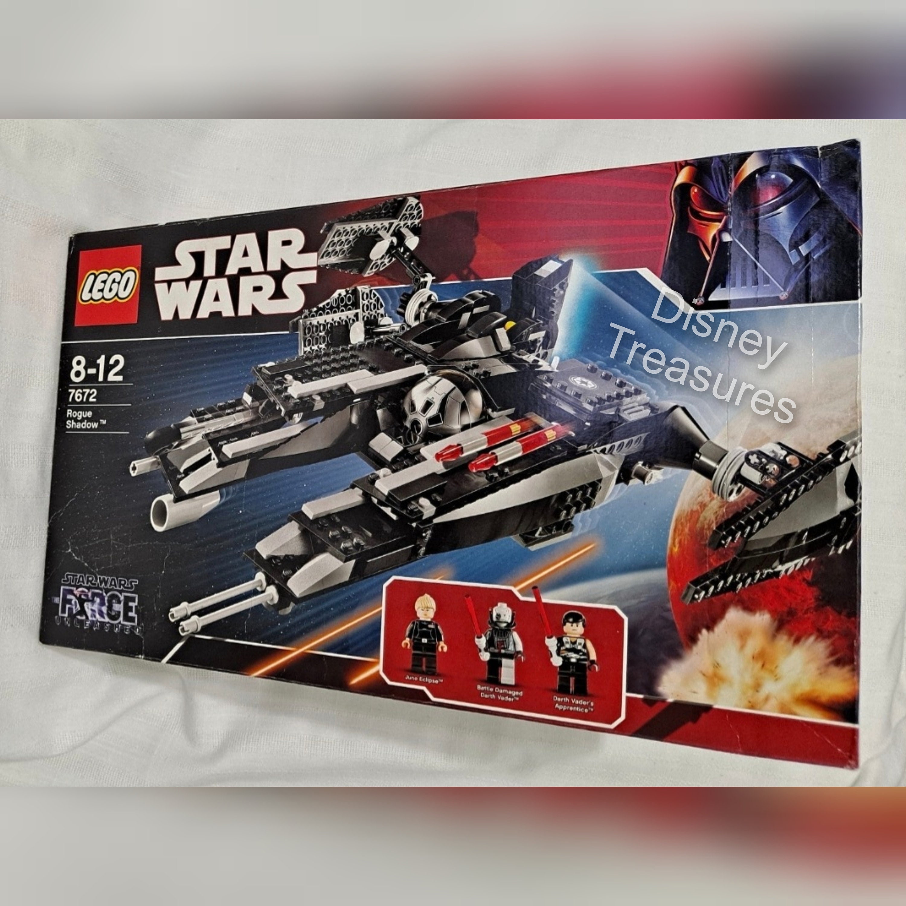 New Factory Sealed Retired Disney Star Wars Lego 7672 Rogue Shadow Starship Battle Damaged Vader Starkiller Imperial Officer Juno Eclipse Etsy Israel