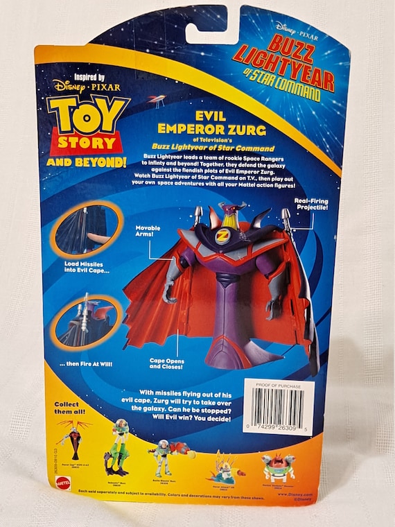Disney Pixar Toy Story Beyond Mattel Star Command Cosmic Clash