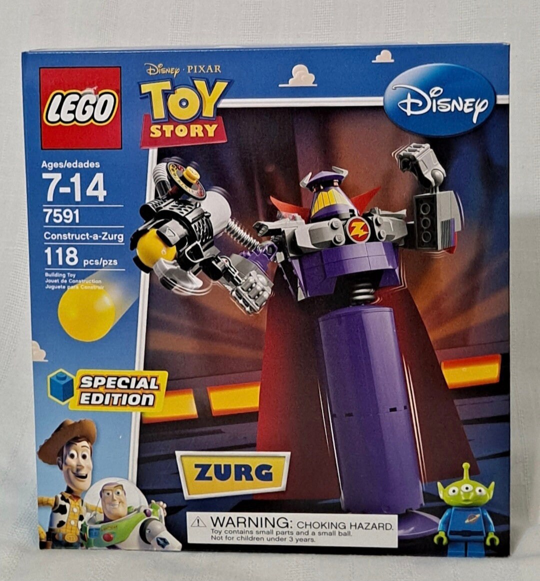New Retired Sealed Lego 7591 Disney Pixar Toy Story Construct A