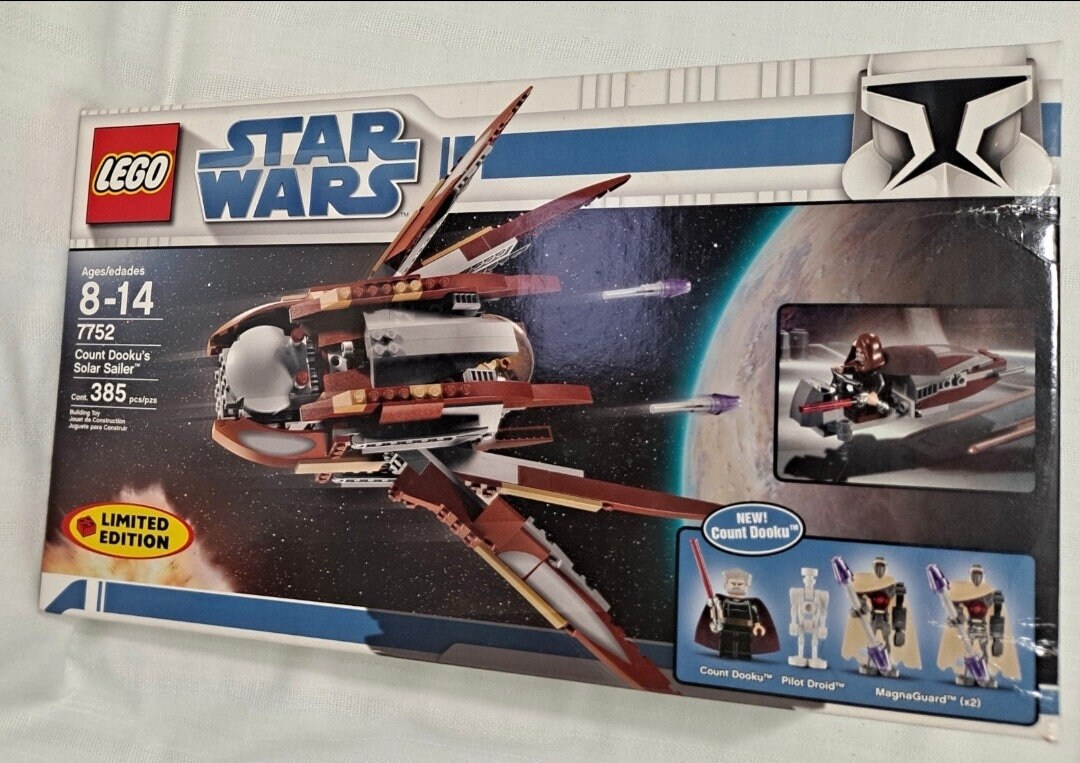 New Sealed Retired Disney Star Wars Lego 7752 Etsy