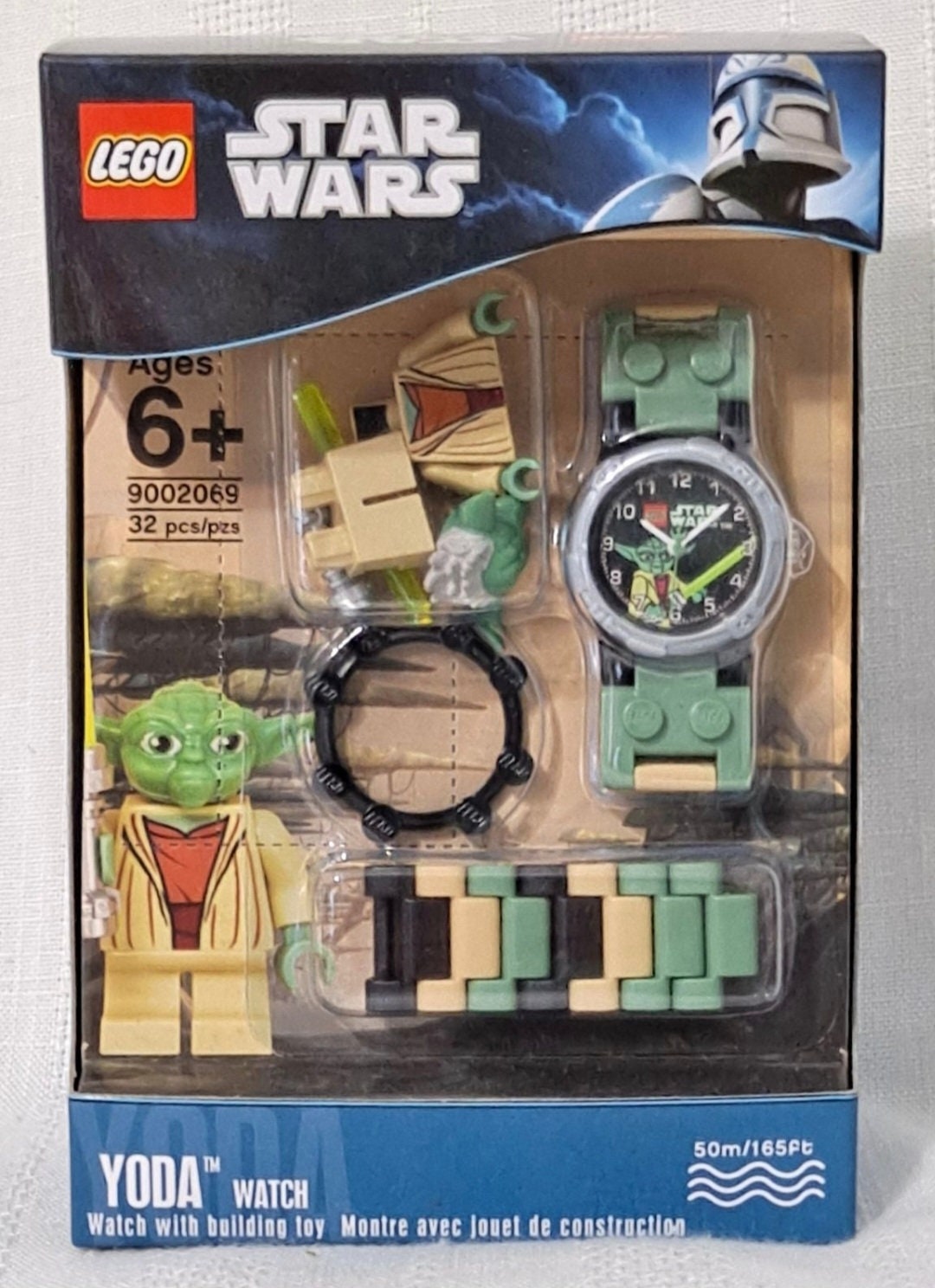 køkken Bering strædet Praktisk New Sealed Disney Star Wars Lego 9002069 Jedi Yoda Watch Jedi - Etsy