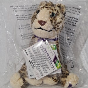 New Retired 2010 Promo African Leopard Toy Project Natal Codename Precursor Kinect Kinectimal NYCC Promotional Plush doll code Jakks Pacific