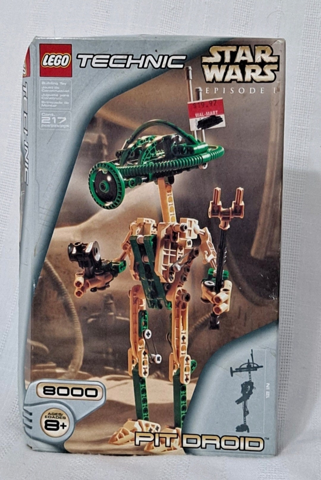 Vintage Retired New Sealed Pit Droid TECHNIC Lego 8000 Circa 2000 Star Wars  Phantom Menace Episode 1 -  Sweden