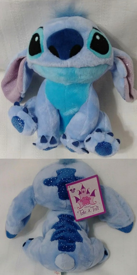 Disney Store Stitch Bean Bag Plush Stuffed Lilo & Stitch 2 Free Christmas  Items