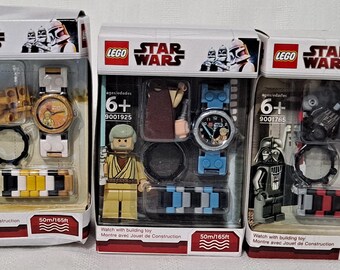 New Sealed Disney Star Wars Lego #9001765 Darth Vader #9001925 Obi