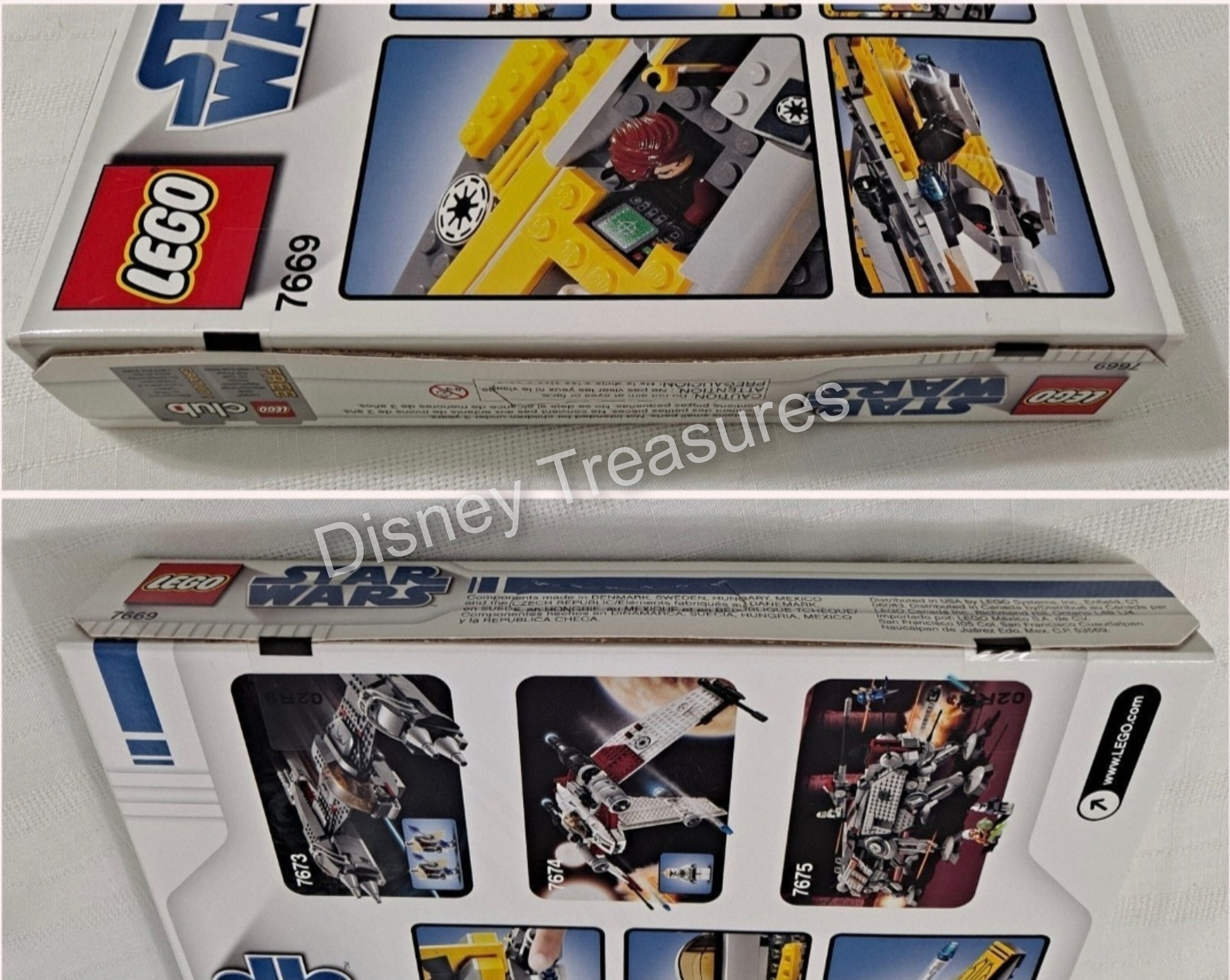 New Sealed Retired Lego 7669 Star Wars Jedi Starfighter Minifigure