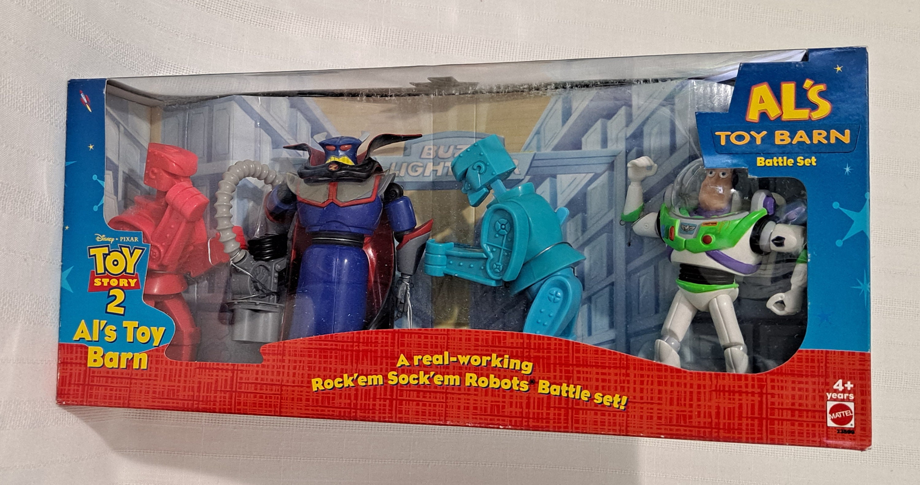MATTEL Vintage Retired Toy Story 2 Rock'em Sock'em Robots Buzz