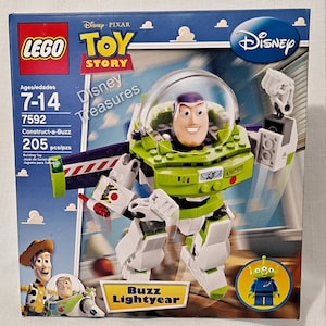 New Retired Sealed Lego 7592 Disney Pixar Toy Story Construct A Buzz Lightyear with Alien Little Green Men minifigure