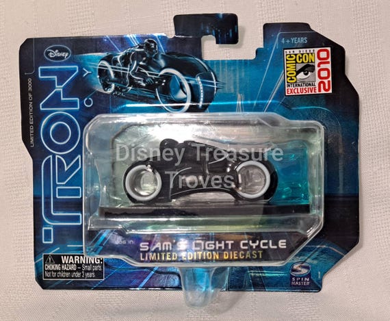 New 2010 SDCC Comic Con Spin Master Disney Tron Legacy Die Cast