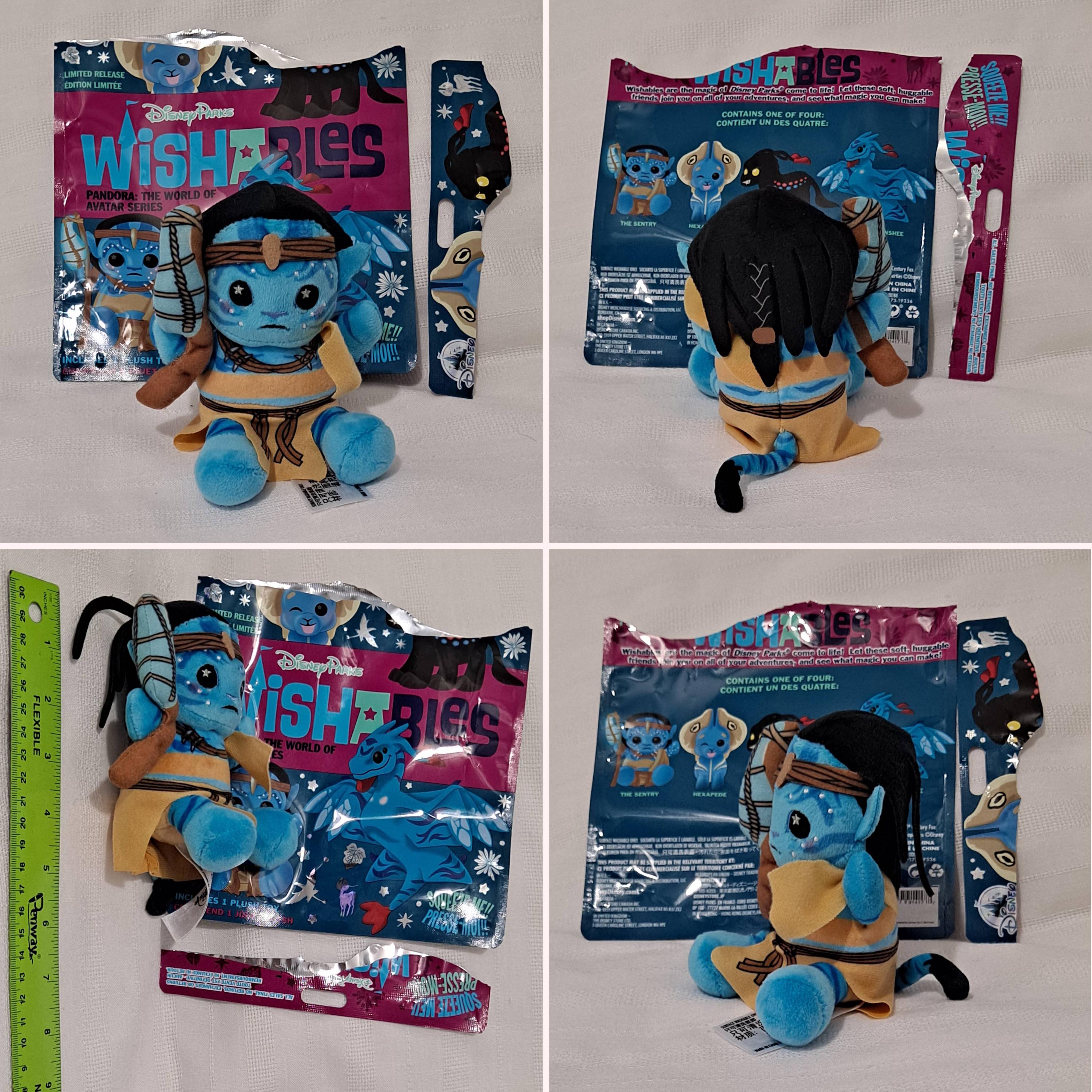 New Retired Disney Parks Wishables Bag Pandora Avatar Banshee