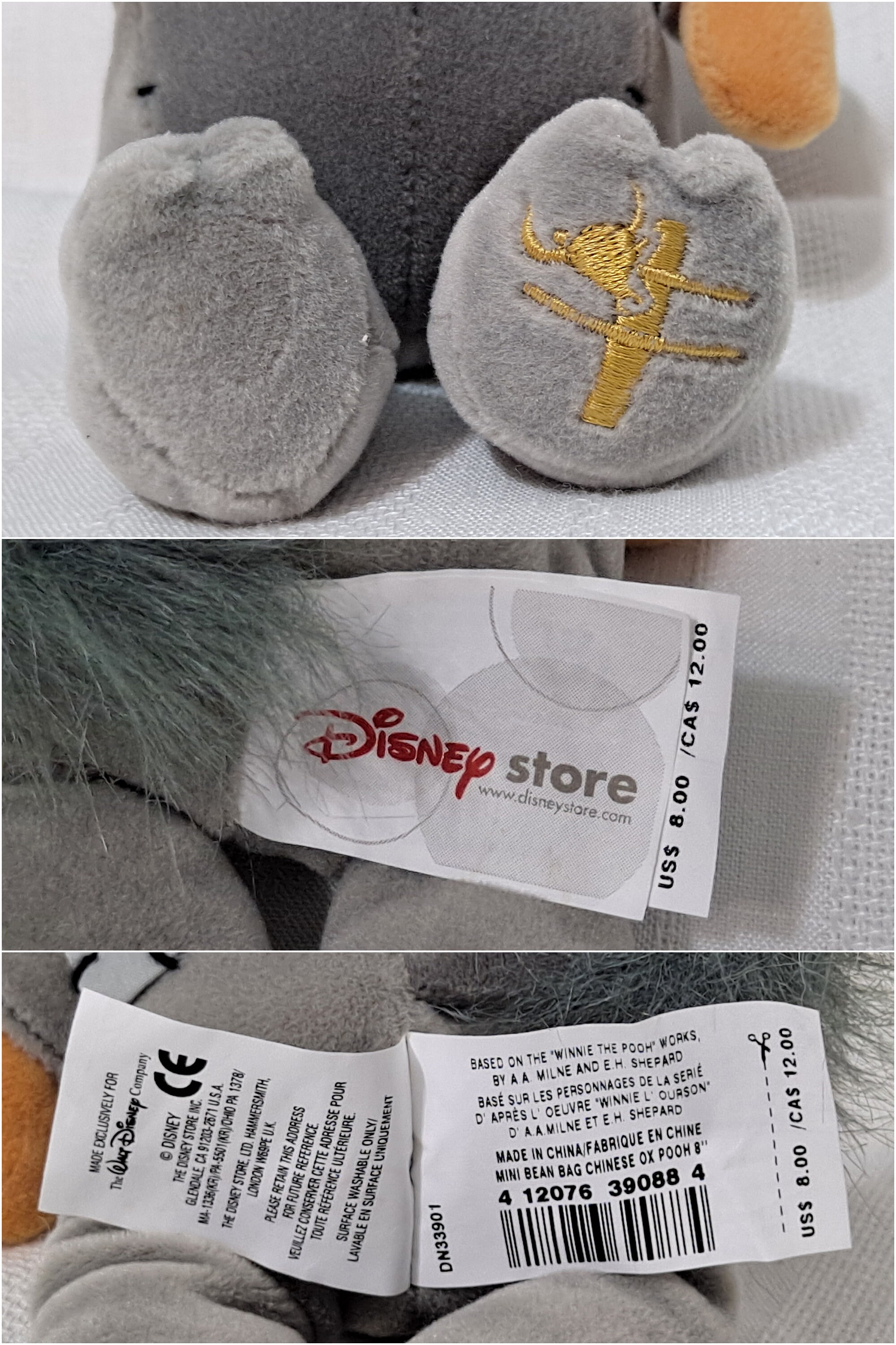 DISNEY STORE　 新品タグ付　２点セット　 ギフト　プレゼント Disney - ☆DISNEY STORE 新品タグ付 お顔厳選 ギフト