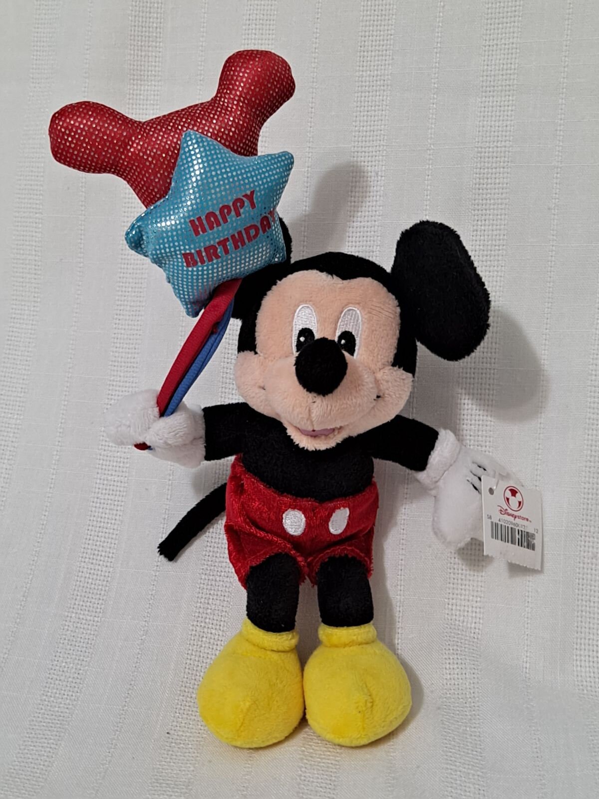 Birthday mickey plush sale