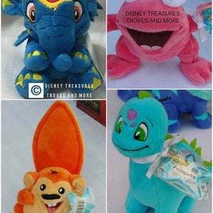 New Sealed Virtual KeyQuest Code Jakks Pacific Neopets Strawberry Usul Jubjub Kacheek Bruce Elephante Quiggle Meerca Chomby Plush Doll Ser 3