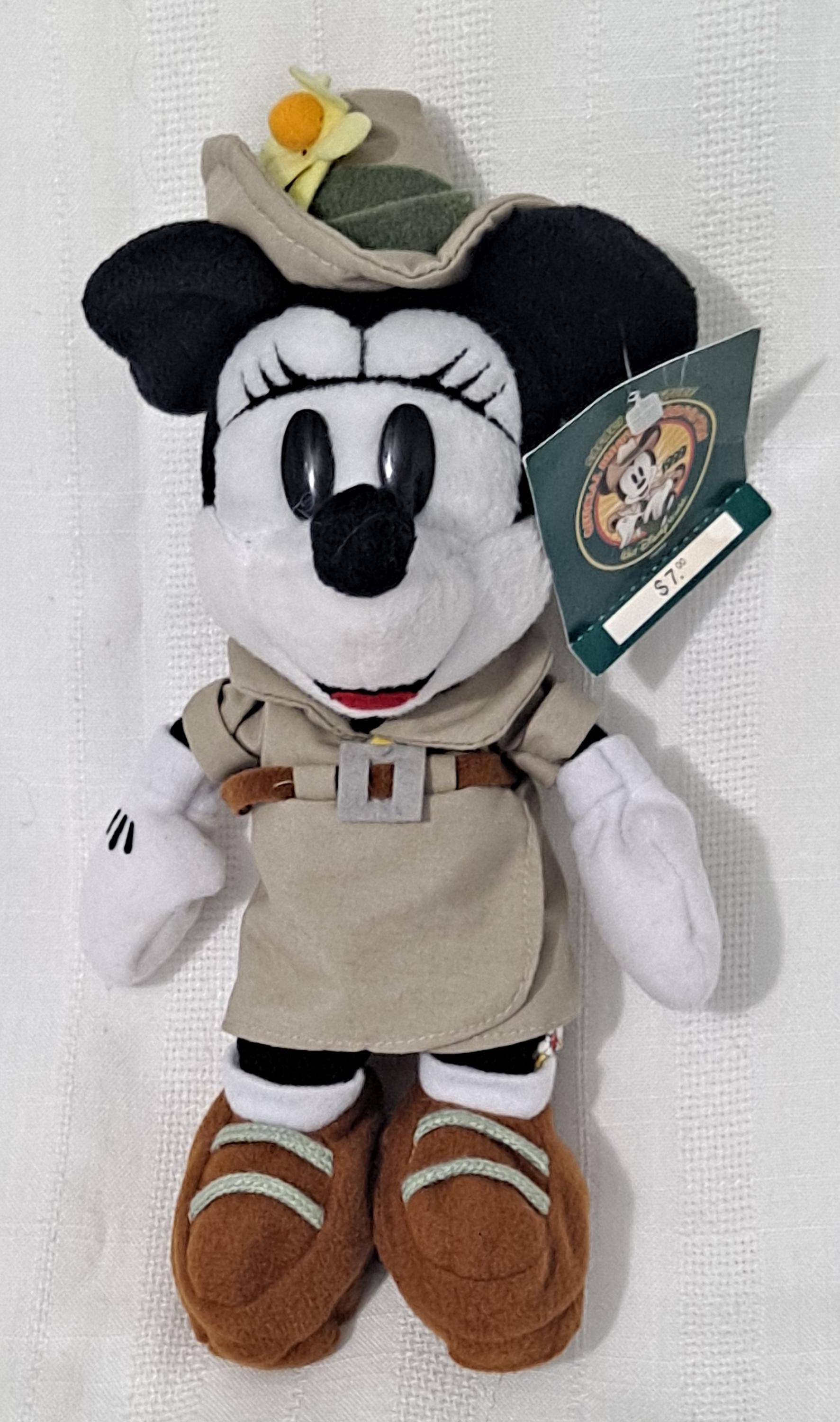 Disneyana Minnie Mouse Safari Explorer Disney World Animal Kingdom