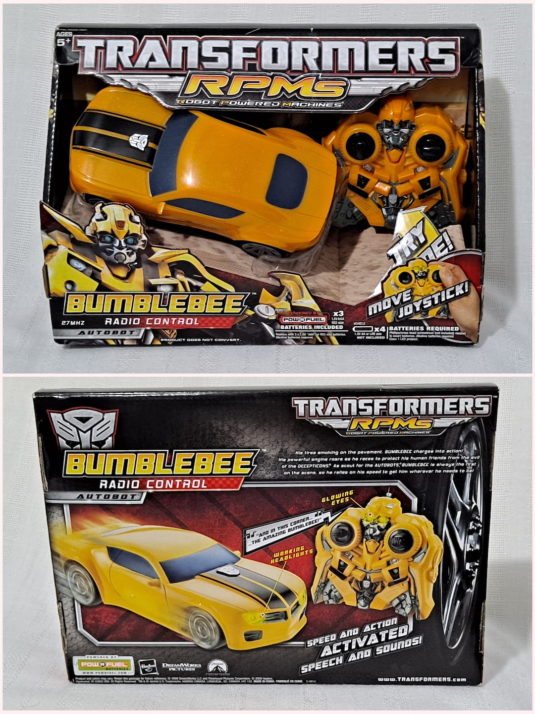 New Retired 2009 Hasbro Paramount Dreamworks Transformers RPM Robot ...