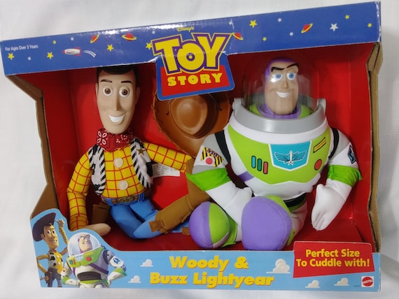 buzz and woody plush toys