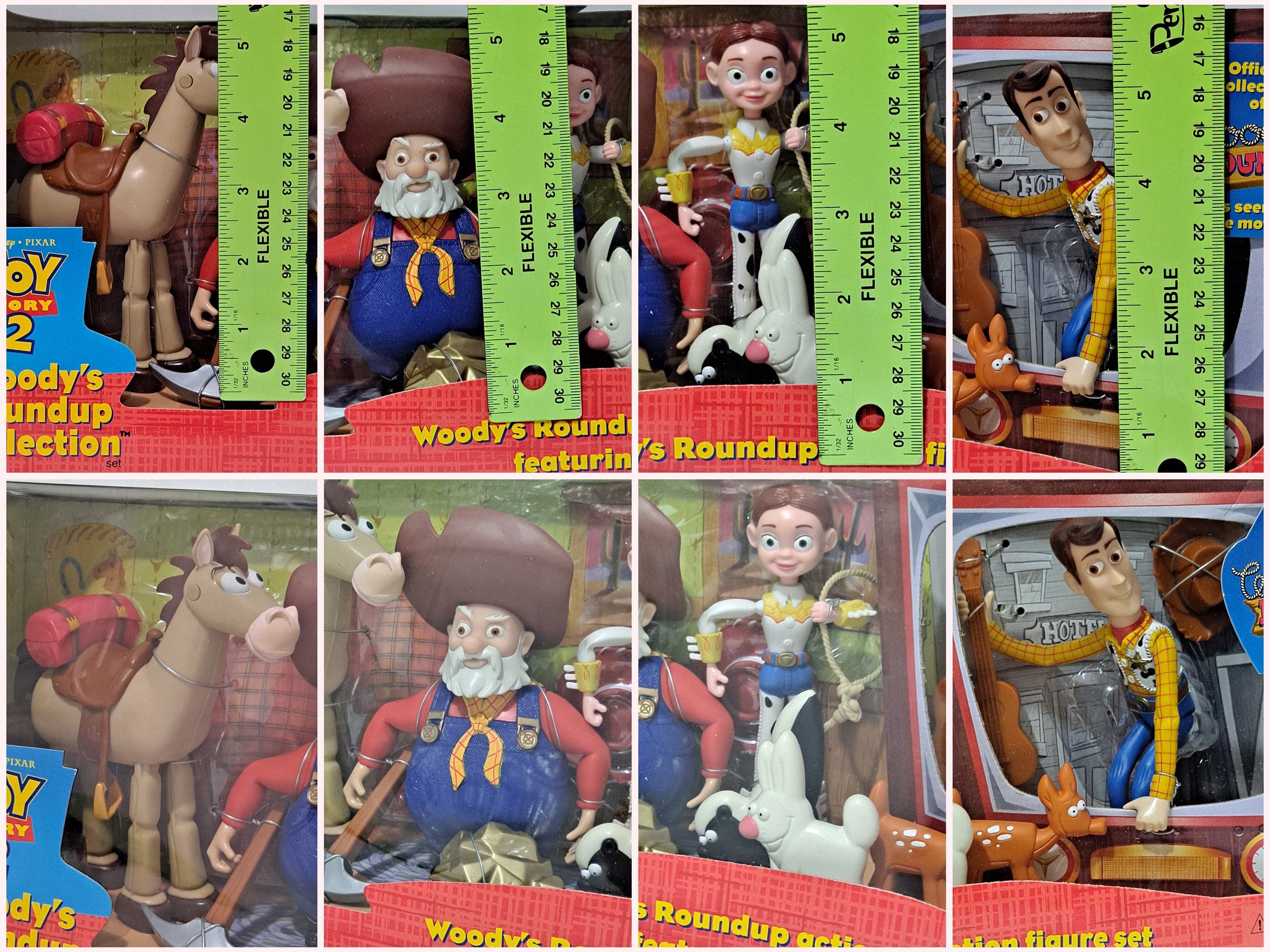 New Sealed Vintage MATTEL Toy Story 2 Woody's Roundup Bullseye