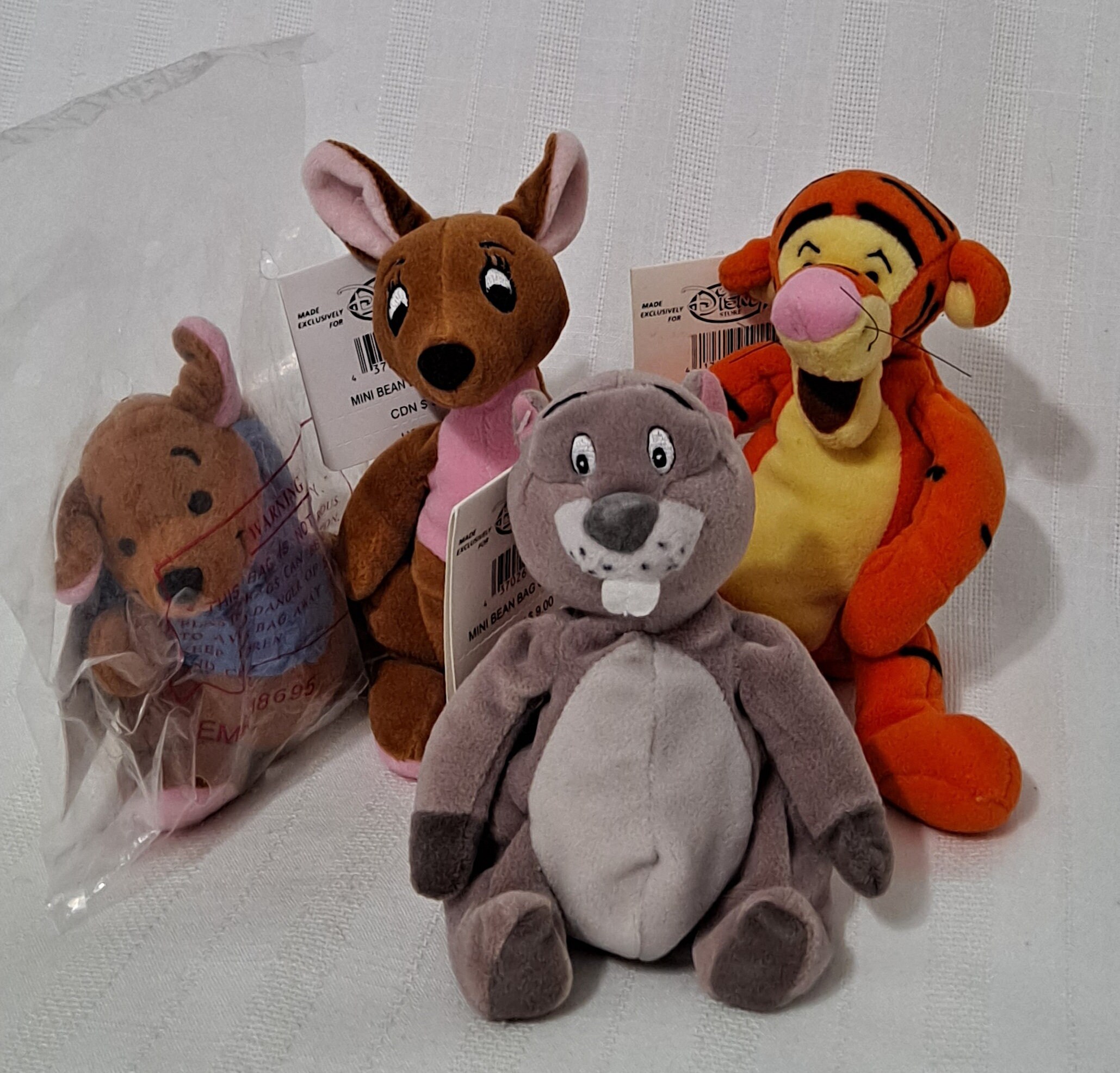 disney kanga and roo plush toy 14 1 2 h