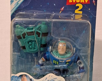Very Rare New Vintage 2000 MATTEL Aqua Action Disney Pixar