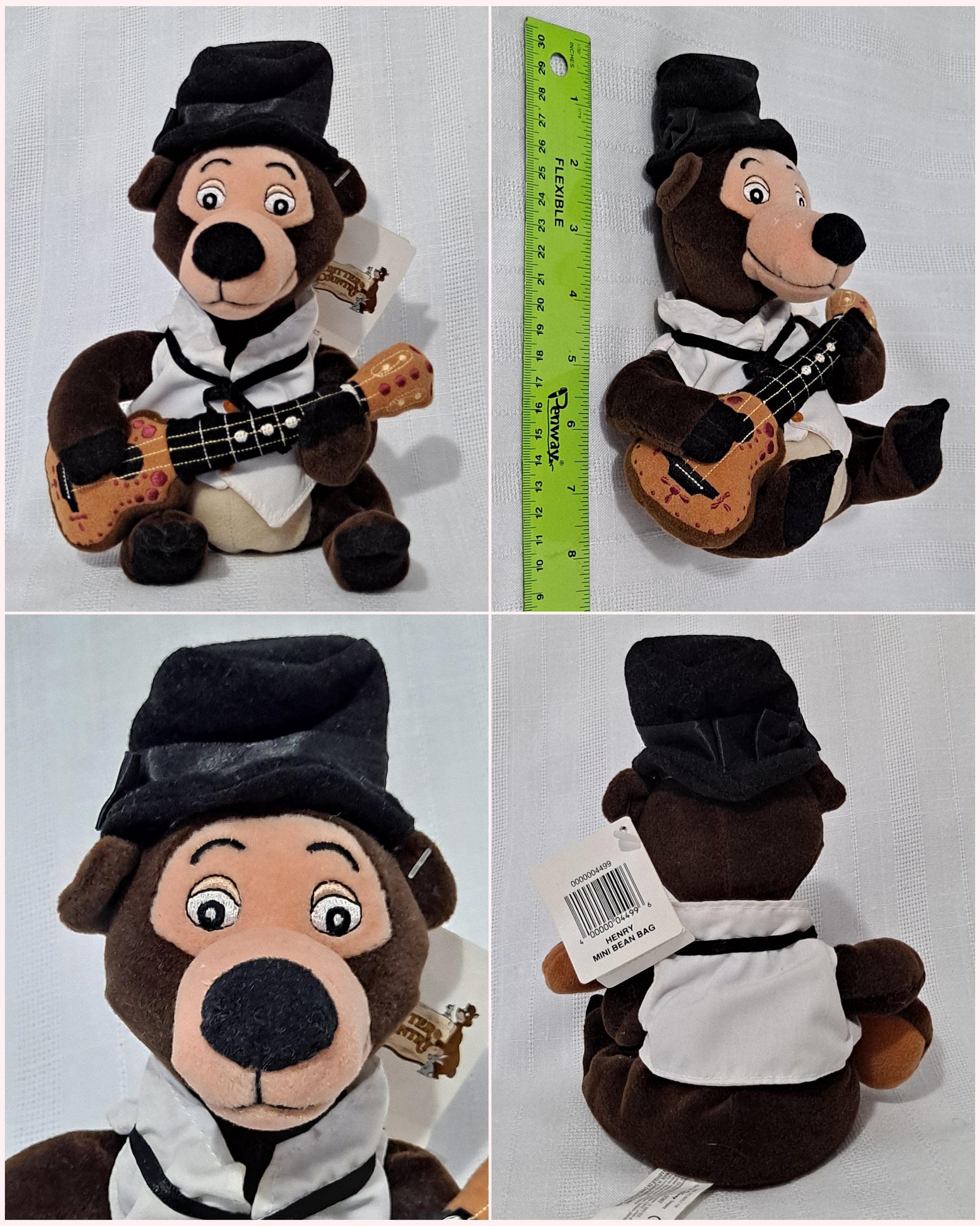 Vintage New Tags Critter Country Bear Jamboree Big Al Trixie Vintage New Tags Critter Country Bear Jamboree Big Al Trixie