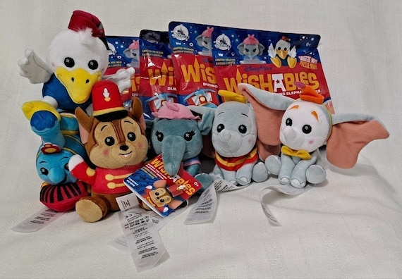Retired New Disney Wishables Flying Circus Elephant Dumbo Mrs