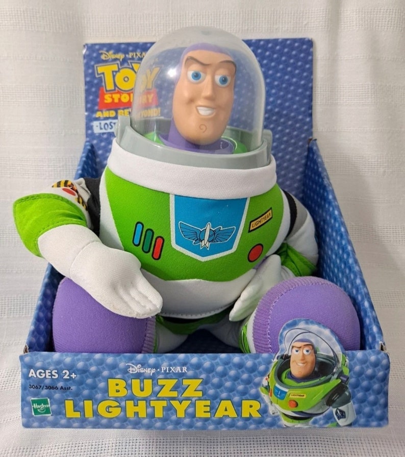 Disney Pixar Hasbro Toy Story & Beyond Cowgirl Jessie Bullseye Horse Astronaut Buzz Lightyear Figure Cuddle Doll Vintage Retired New Package Buzz Lightyear