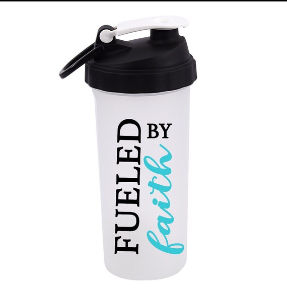 Personalized Shaker Bottle,faith,shake Now Wine Later, Personalized Shaker  Cup, Protein Shaker, Cute Gym Bottle,fueled by Faith, Fit Mom 