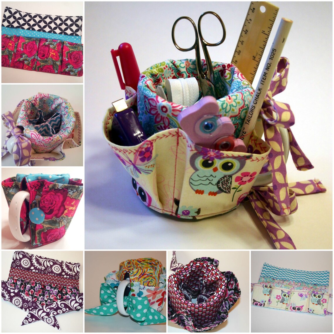 Coffee Mug Organizer SEWING PATTERN/TUTORIAL Etsy