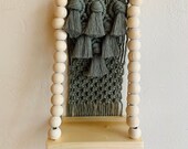 Macrame Shelf Wall Hanging, Macrame shelf, macrame wall hanging, macrame home decor, macrame, planter shelf, macrame plant holder