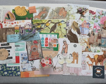 Scrapbooking/Journaling/Basteln/Papier/Sticker/Briefmarken/Illustrationen/Happy Mail