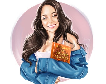 Custom Digital Cartoon Portrait, Personalized Business Logo Art (Digital Download)