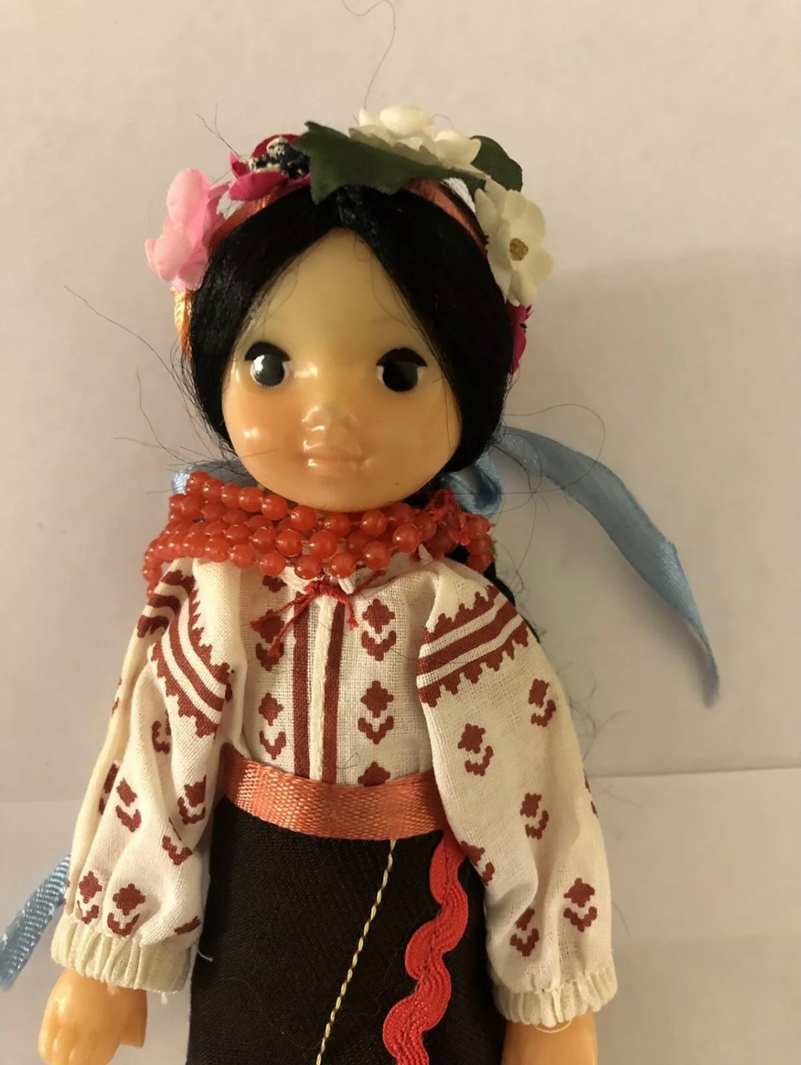 Soviet Vintage Ukrainian Doll In National Costume USSR Kiev Etsy