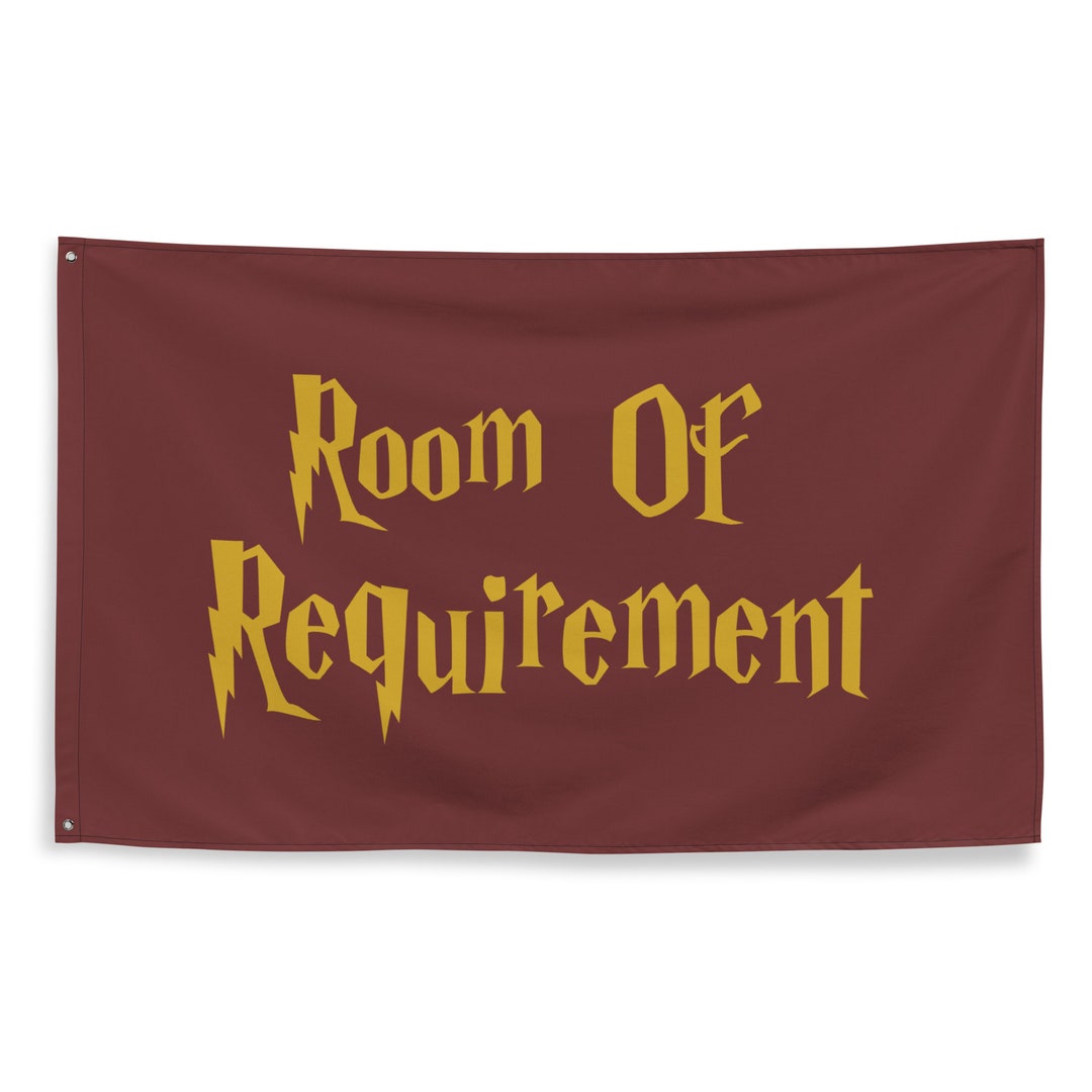 Room of Requirement, Harry Potter Signs, Playroom Signs, Banners, Flag ...