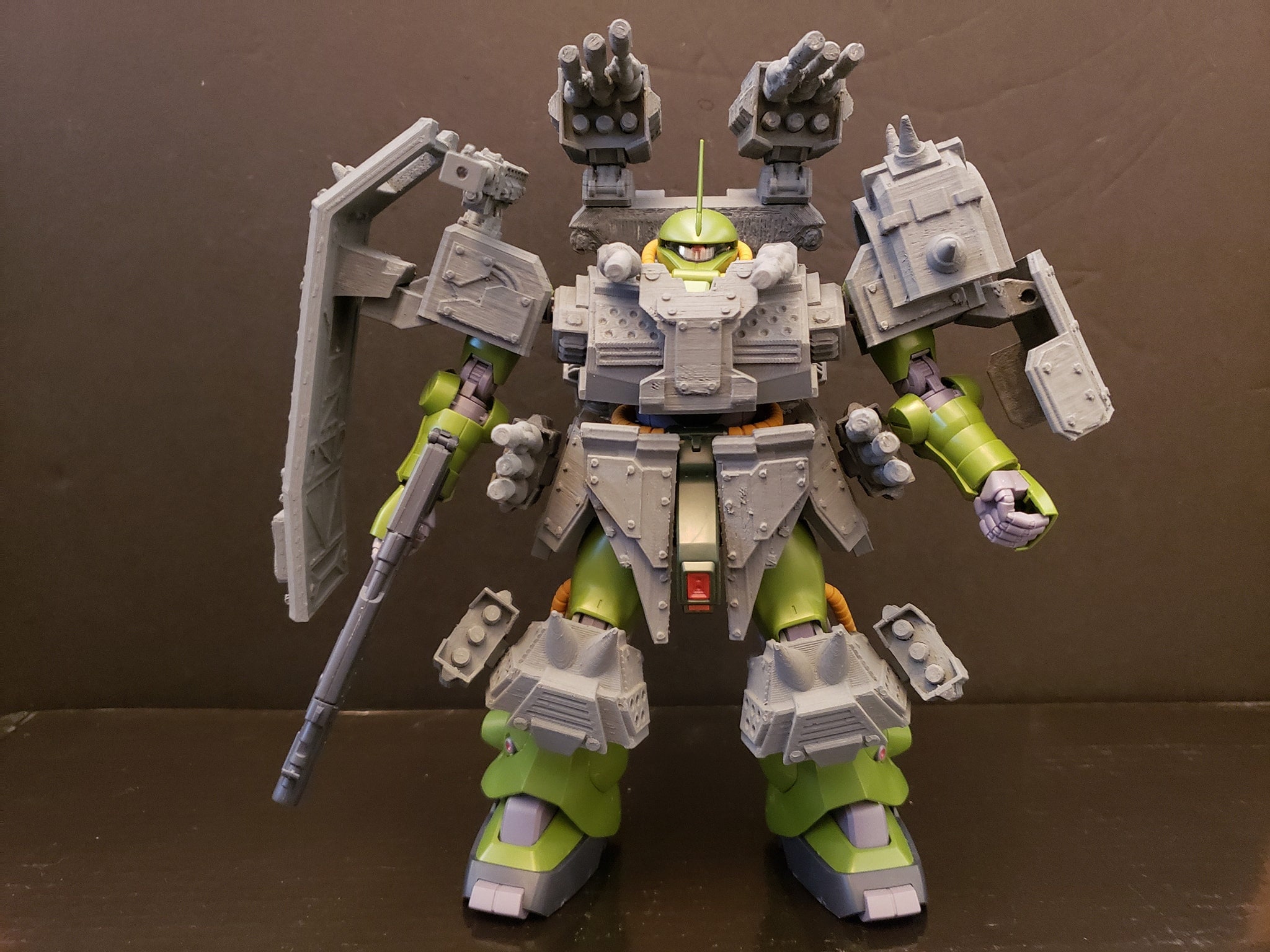 STL Gundam Re1/100 Zaku II FZ Full Armor Conversion Kit. Etsy