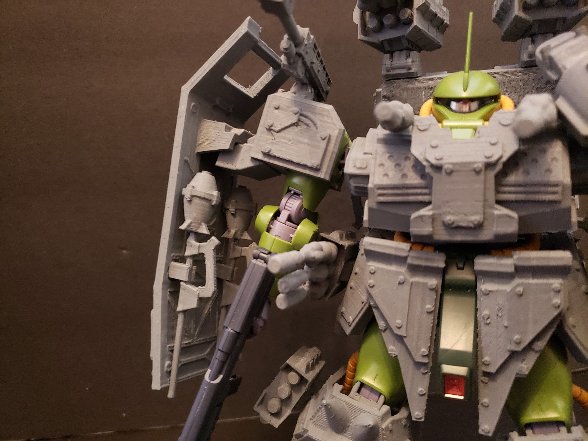 STL Gundam Re1/100 Zaku II FZ Full Armor Conversion Kit. Etsy