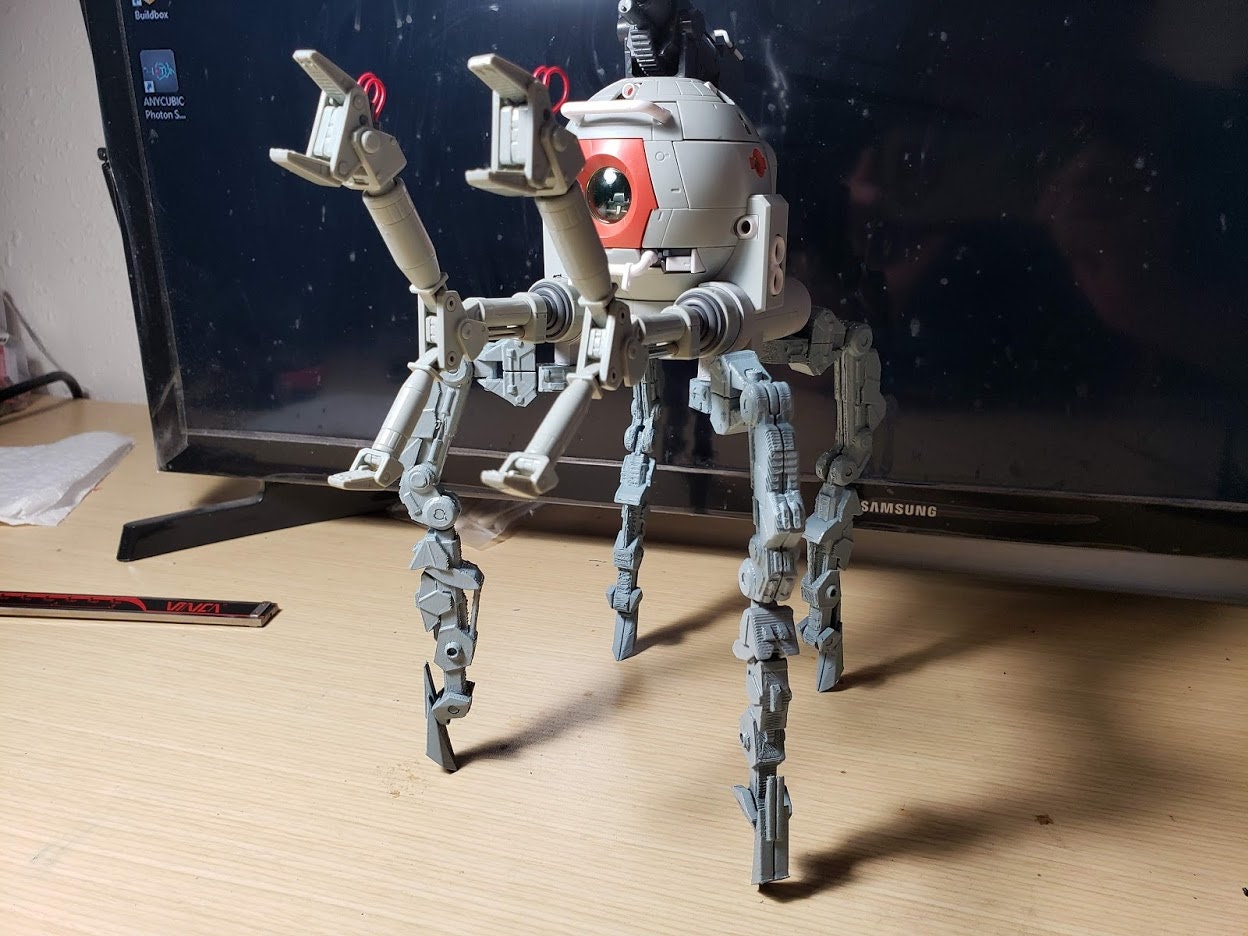 STL: Gundam MG Polypod Ball - Etsy