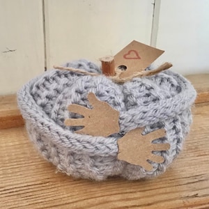 Thinking of you Hug Pumpkin Gift for Strength Brave Courage Friends Wellbeing and Bereavement Send a Hugkin Keepsake