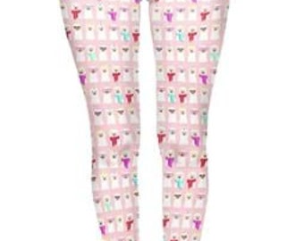 The Aerialist - Guess Who Llama Leggings - Creatures Range. Suitable for Silks, Hoop, and other Aerial Circus Arts