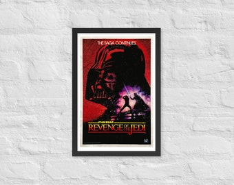 ジェダイの帰還、スターウォーズ ヴィンテージ映画ポスター 24インチ x