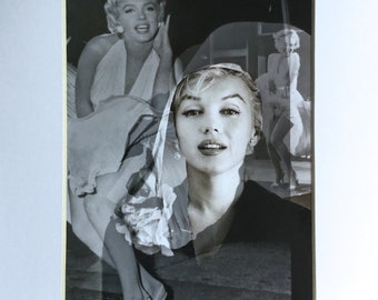 Marilyn Monroe montierte Kunstdruck