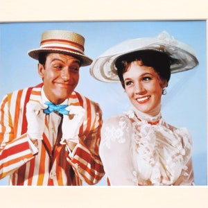 Mary Poppins print, mounted Disney print