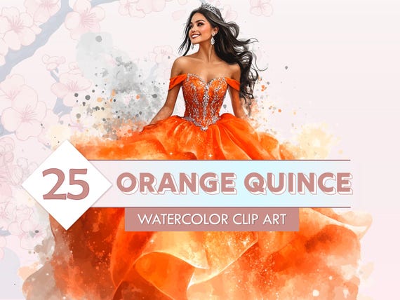 orange quinceanera dress Orange Off Shoulder Ball Gown Floral Appliques Tulle Princess Prom Quinceanera Dresses