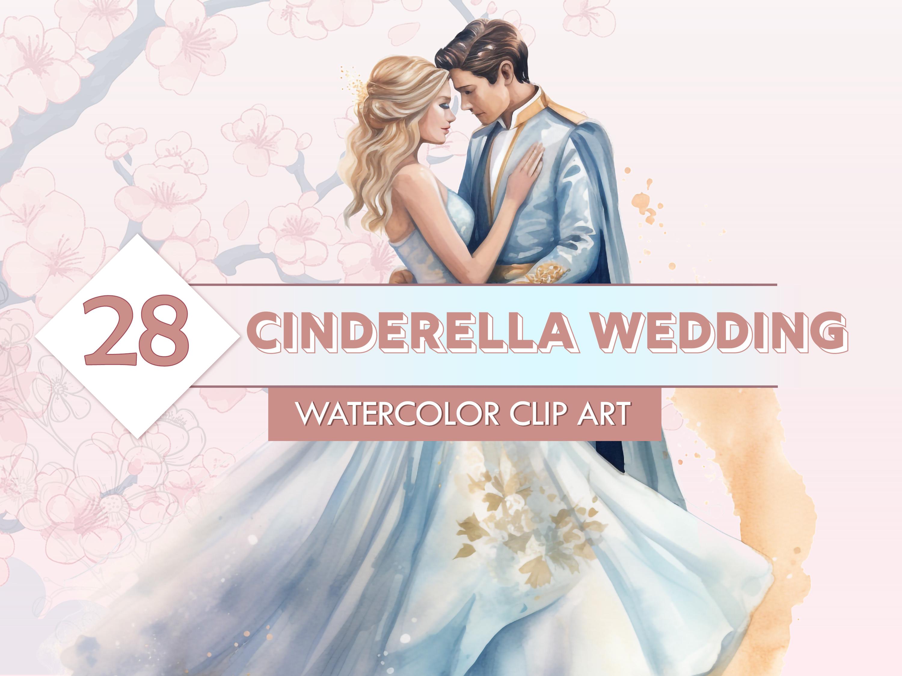 Cinderella and Prince Charming Art - Etsy, image size:3000x2250